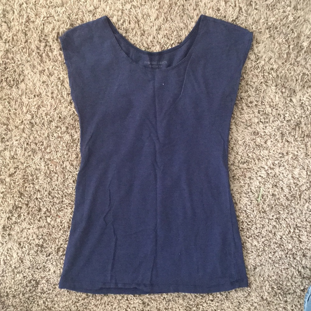 Navy Blue Layering T-shirt